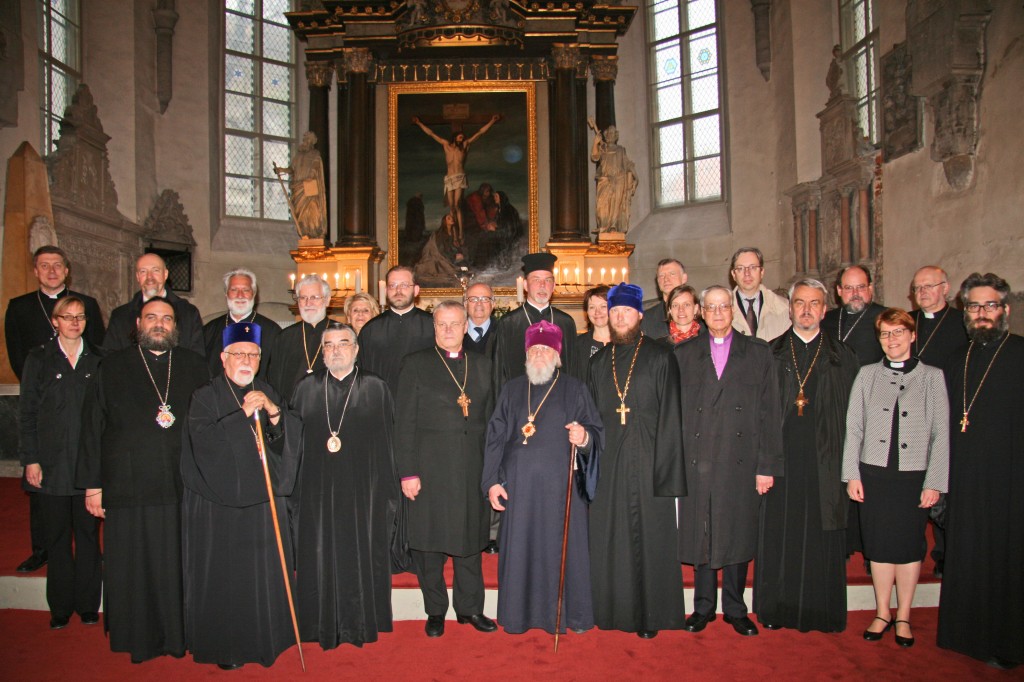 Luth. World Fed_Orthodox_dialoque_in_Tallinn.08.05-11.05.2014.Lutheran Archbishop Andres Poder`s reception  in  St. Mary`s Cathedral  09.05._photo_by_Arh