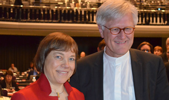 Annette Kurschus ja Heinrich Bedford-Strohm. Foto: ekd.de